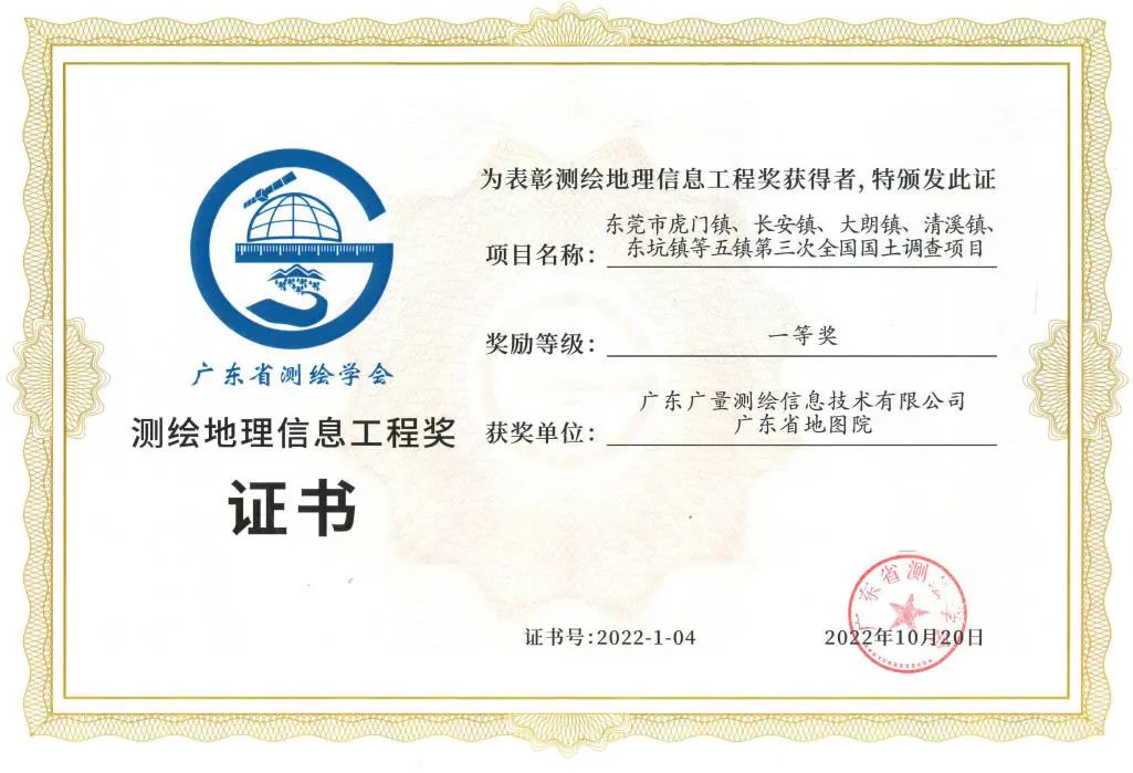 一等奖！尊龙凯时测绘YYDS！