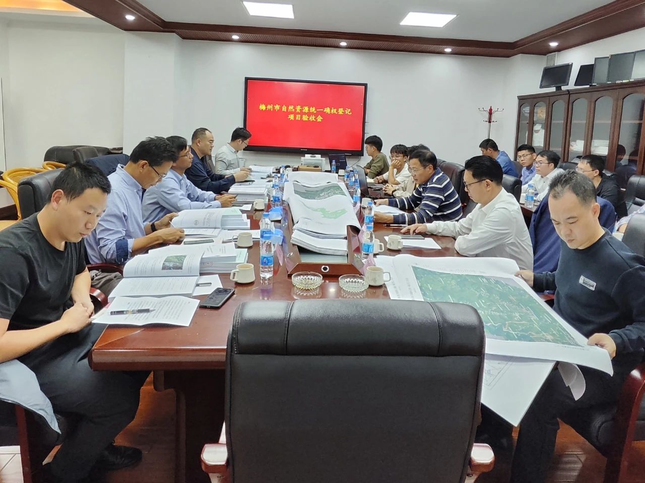赞！尊龙凯时测绘自然资源统一确权登记项目顺利通过验收