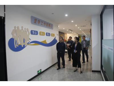 广东省水利水电第三工程局领导一行莅临尊龙凯时集团参观交流
